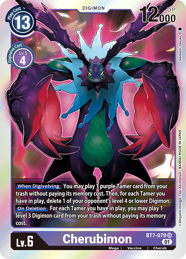 BT7-079 Cherubimon Single