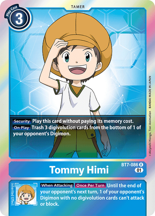 BT7-086 Tommy Himi Single