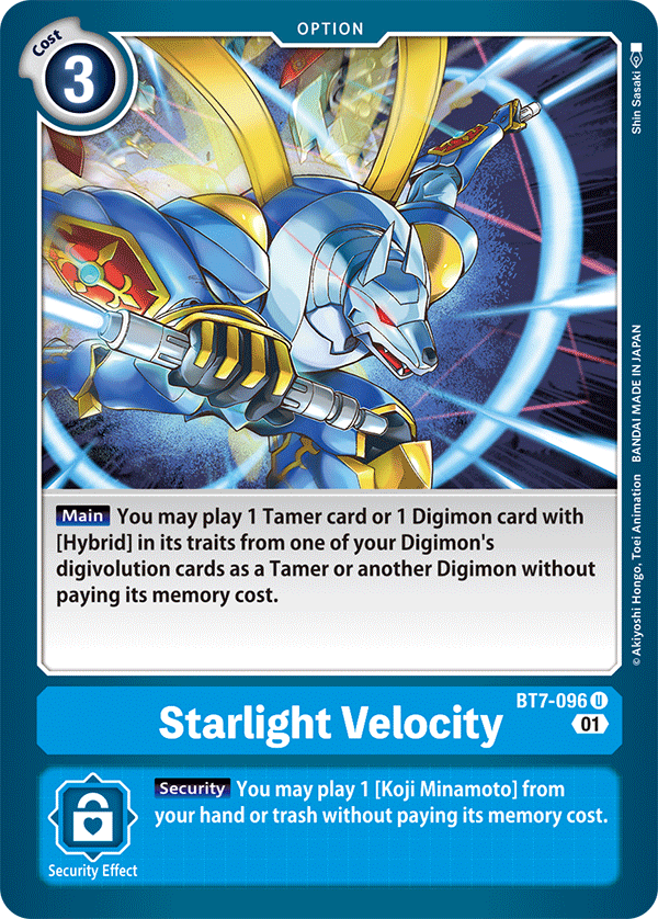 BT7-096 Starlight Velocity Single