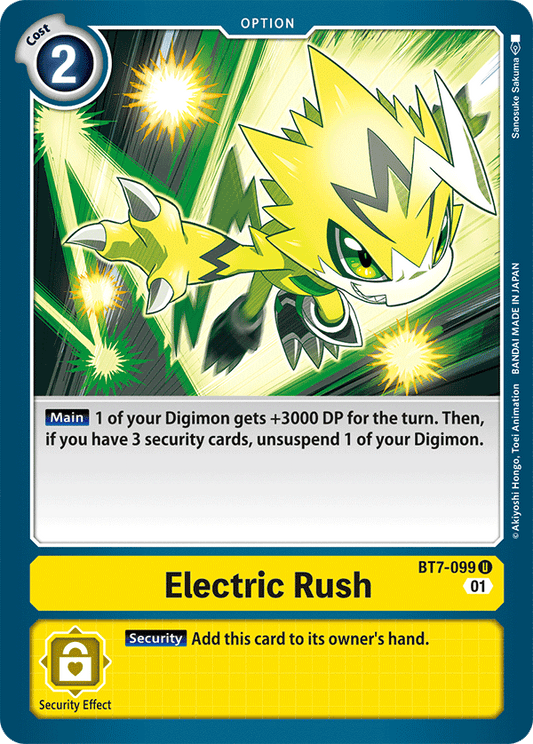 BT7-099 Electric Rush Single