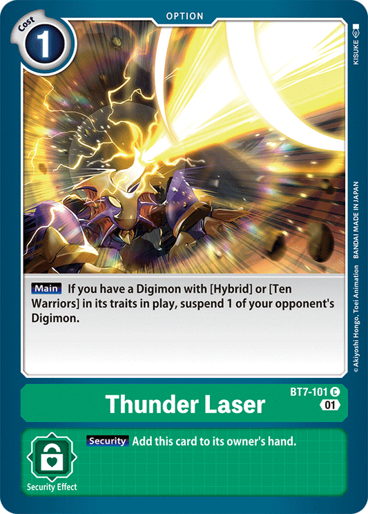 BT7-101 Thunder Laser Single