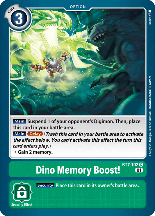 BT7-102 Dino Memory Boost! Single