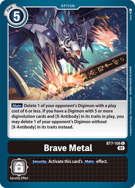 BT7-106 Brave Metal Single