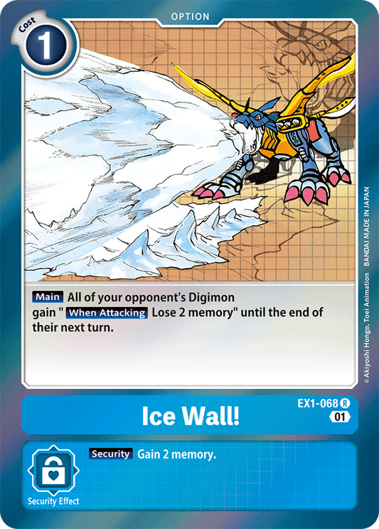 EX1-068 Ice Wall! Single