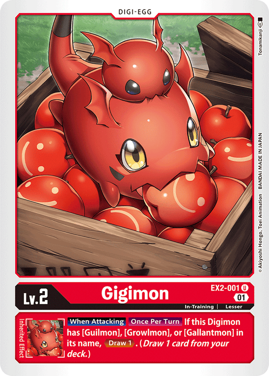 EX2-001 Gigimon Single