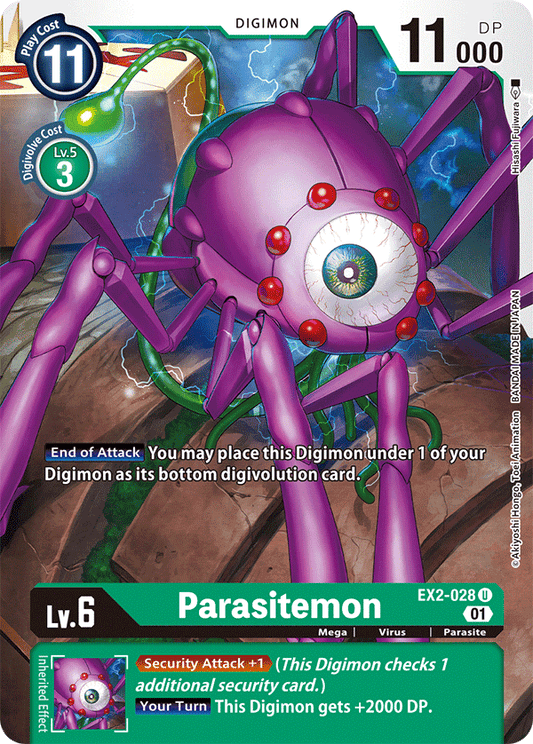 EX2-028 Parasitemon Single