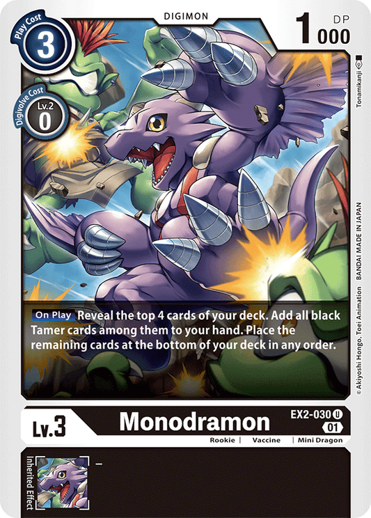 EX2-030 Monodramon Single