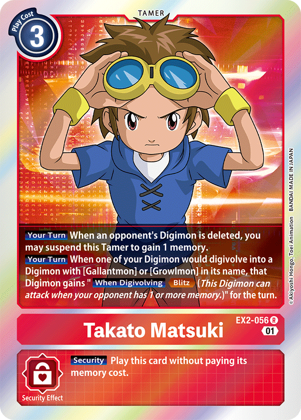 EX2-056 Takato Matsuki Single