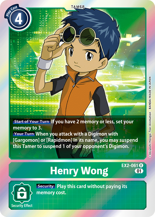 EX2-061 Henry Wong Single