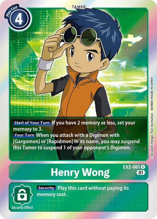 EX2-061 Henry Wong Single