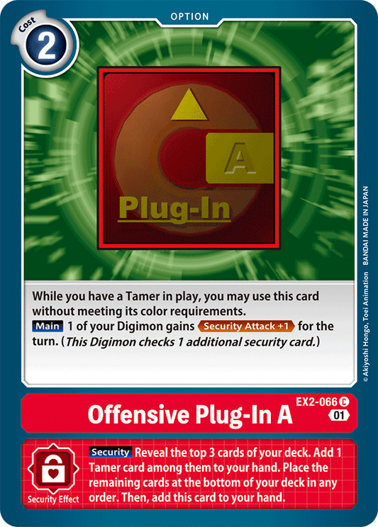 EX2-066 Offensive Plug-In A Single