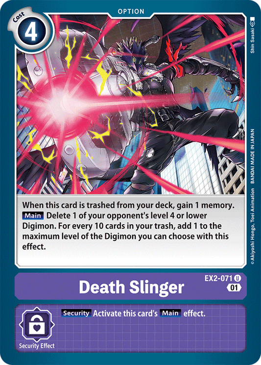 EX2-071 Death Slinger Single