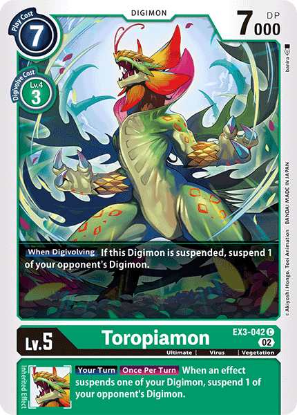 EX3-042 Toropiamon Single