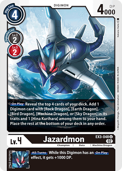 EX3-048 Jazardmon Single