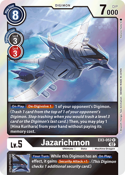 EX3-052 Jazarichmon Single