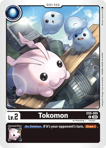 EX5-005 Tokomon Single