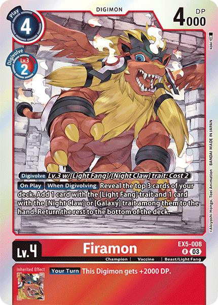 EX5-008 Firamon Single