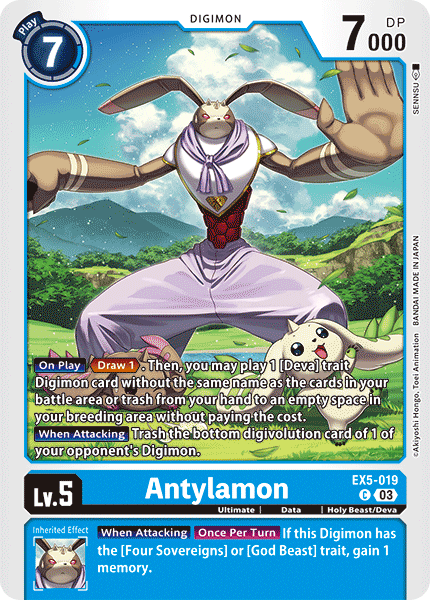 EX5-019 Antylamon Single