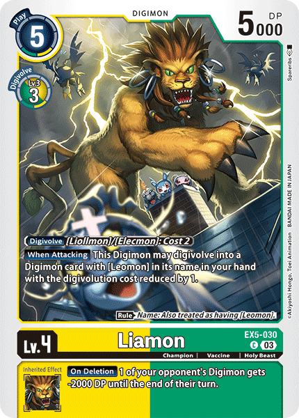 EX5-030 Liamon Single