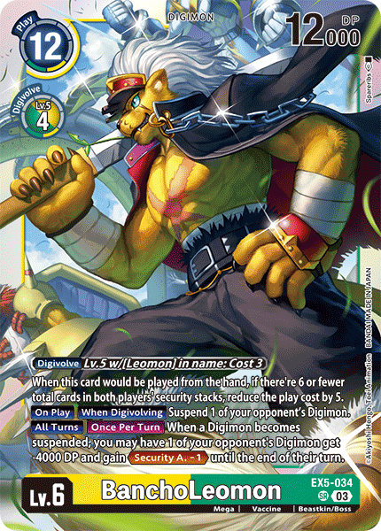 EX5-034 BanchoLeomon Single