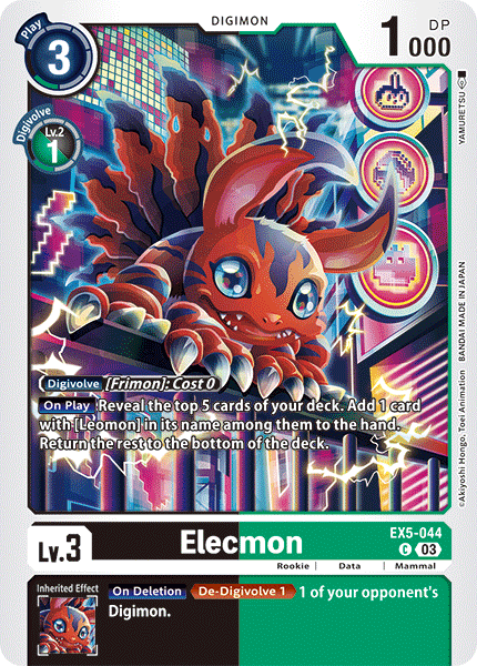 EX5-044 Elecmon Single