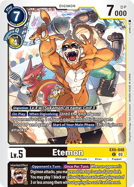 EX5-048 Etemon Single