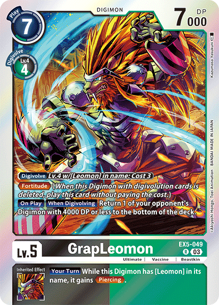 EX5-049 GrapLeomon Single