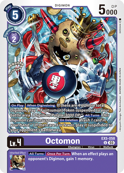 EX5-058 Octomon Single