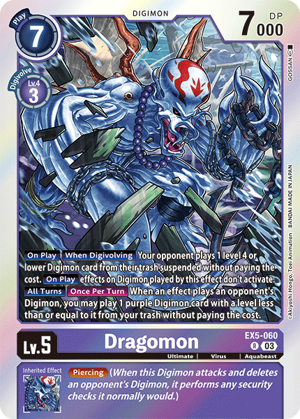 EX5-060 Dragomon Single