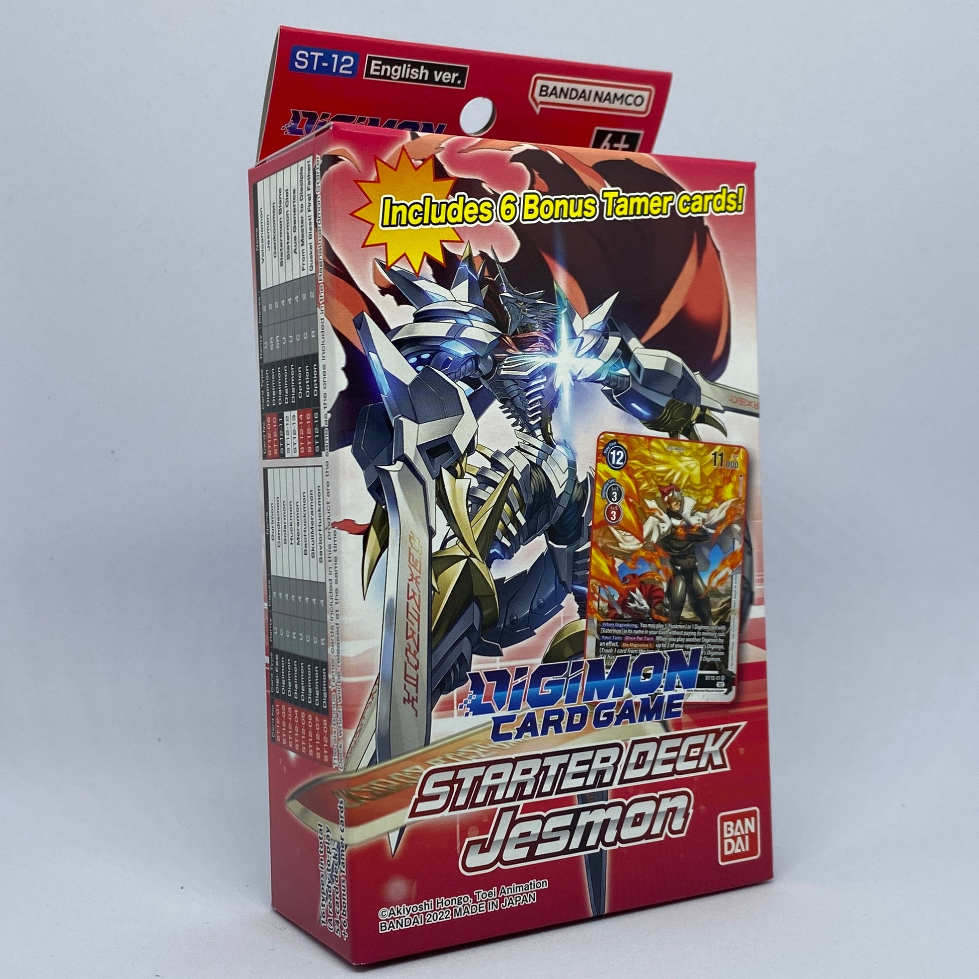 Digimon Card Game - Starter Deck 12 Jesmon Mr Present Digimon Card Game - Starter Deck 12 Jesmon Mr Present
