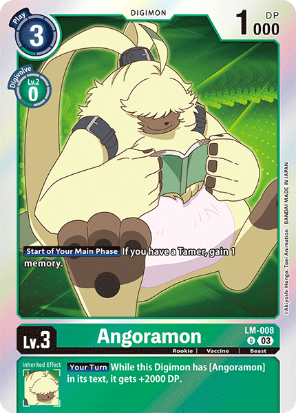 LM-008 Angoramon Single