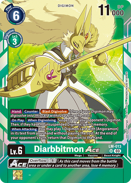 LM-013 Diarbbitmon ACE Single