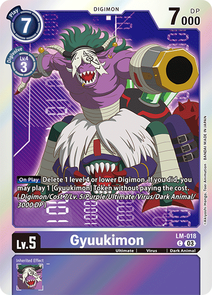 LM-018 Gyuukimon Single