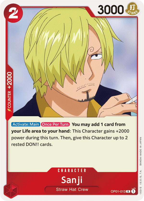 OP01-013 Sanji Single