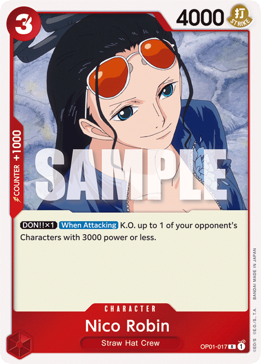 OP01-017 Nico Robin Single