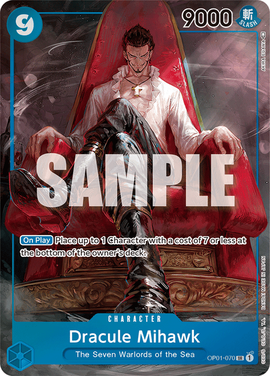 OP01-070 Dracule Mihawk Alt Art Single