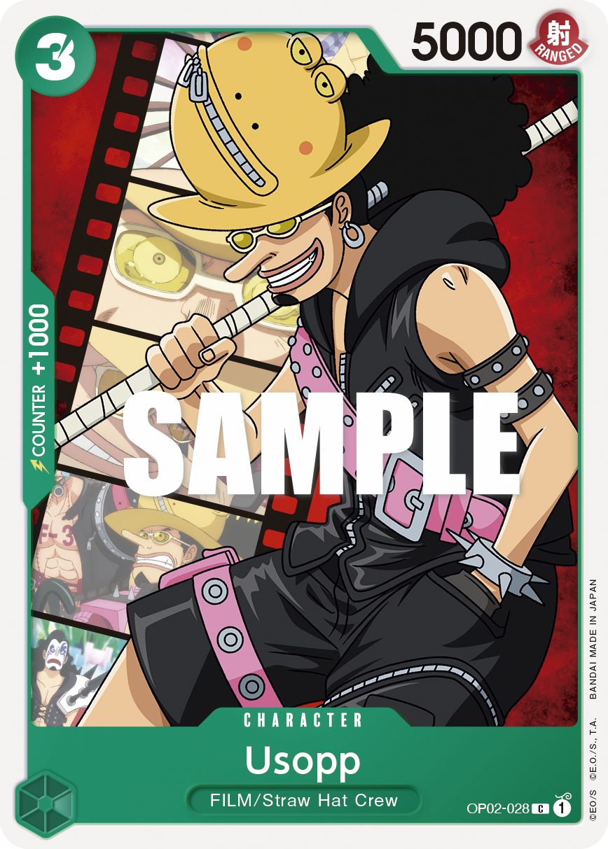 OP02-028 Usopp Single