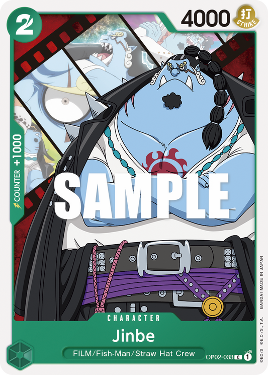 OP02-033 Jinbe Single