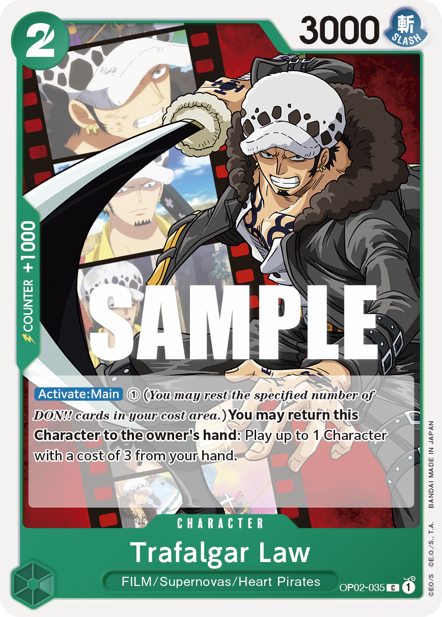 OP02-035 Trafalgar Law Single