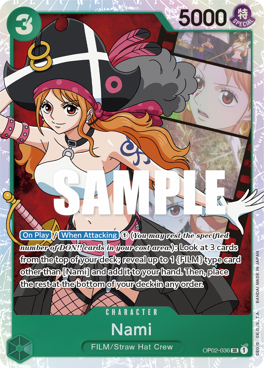 OP02-036 Nami Single