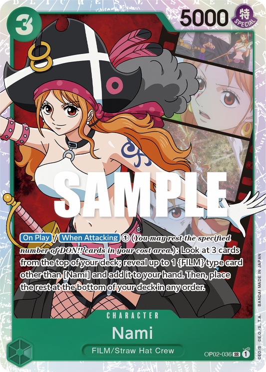 OP02-036 Nami Single