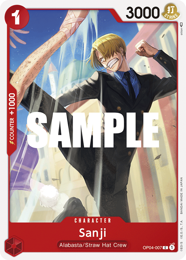 OP04-007 Sanji (007) Single