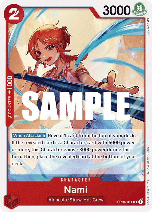 OP04-011 Nami Single