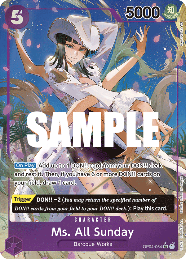 OP04-064 Ms. All Sunday (Alternate Art) Single