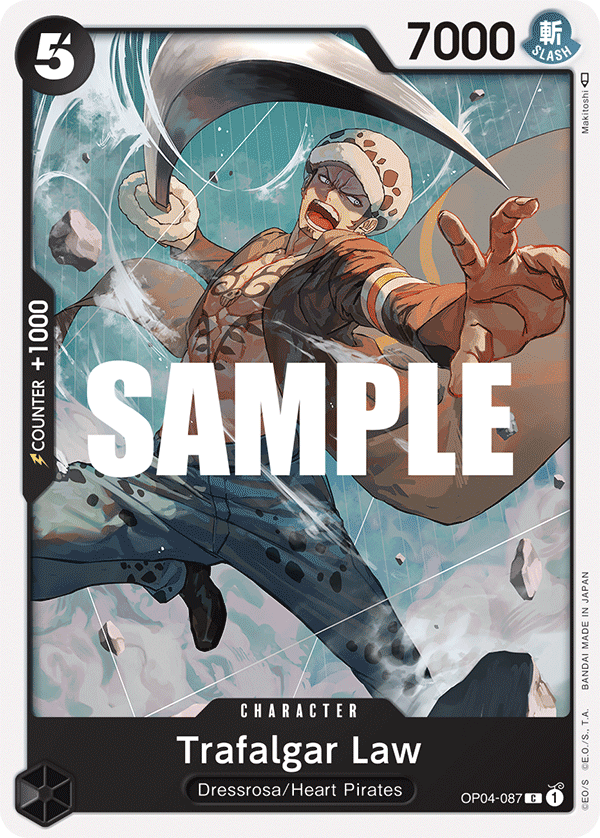 OP04-087 Trafalgar Law Single