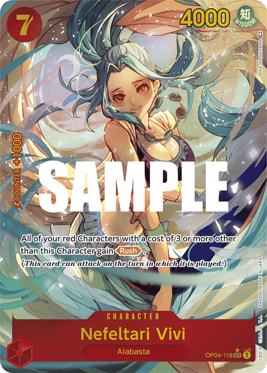 OP04-118 Nefeltari Vivi (118) (Alternate Art) Single