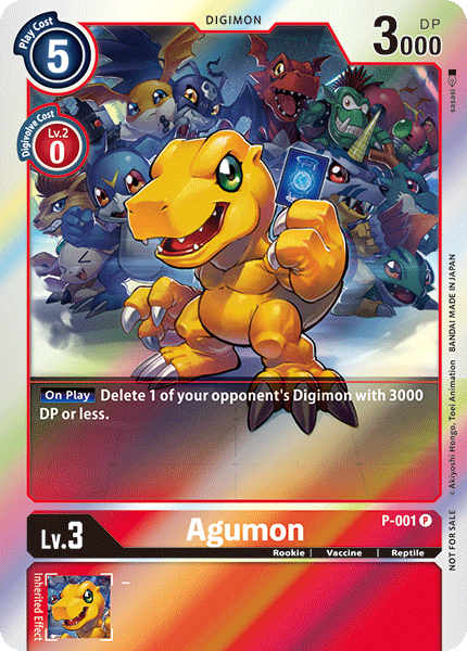 P-001 Agumon Single