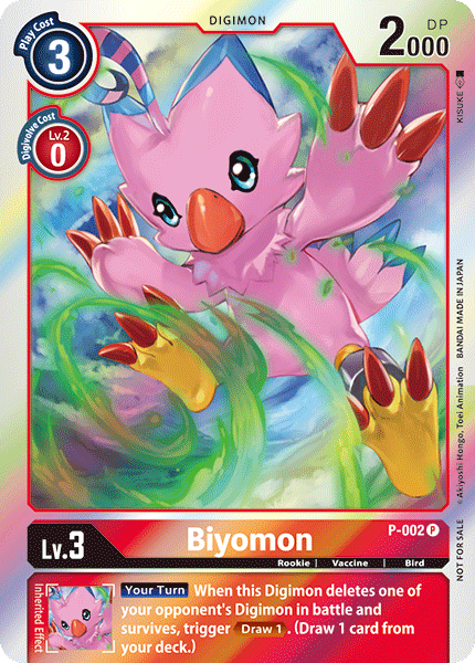 P-002 Biyomon Single