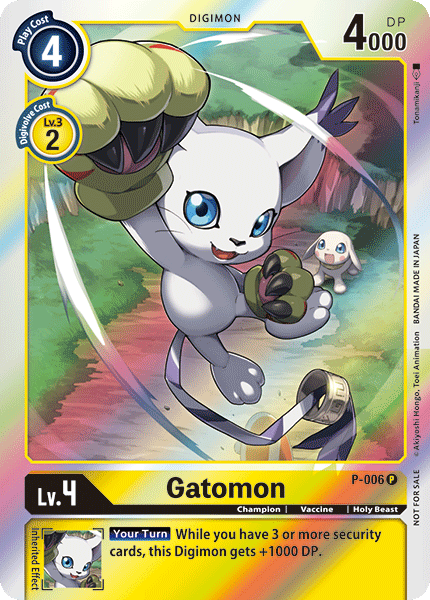 P-006 Gatomon Single