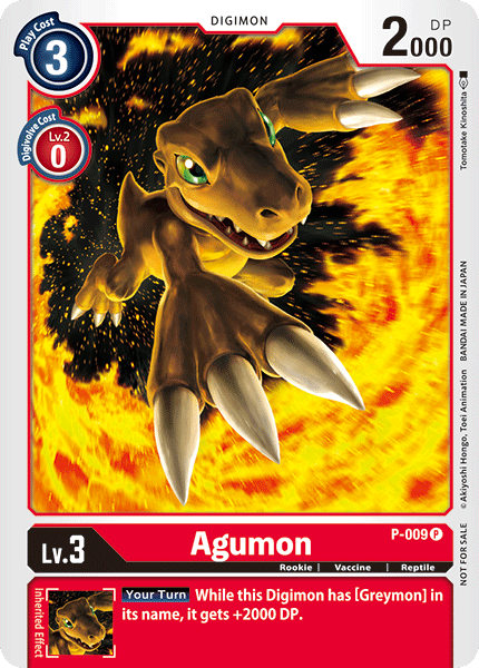 P-009 Agumon Single